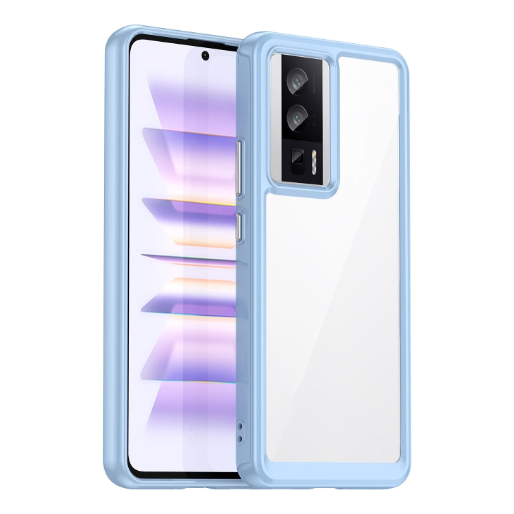 For Xiaomi Redmi K60 Pro Colorful Series Acrylic + TPU Phone Case