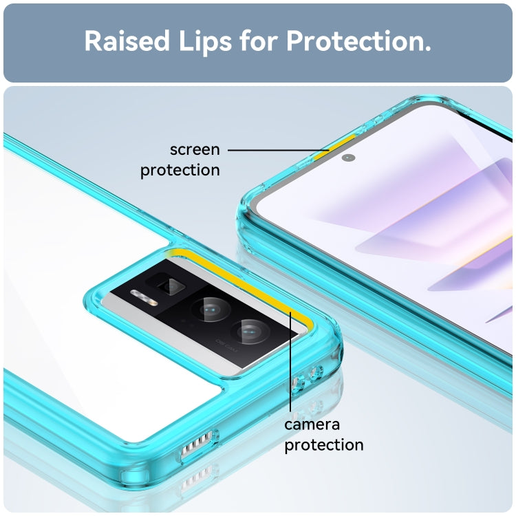 For Xiaomi Redmi K60 Pro Colorful Series Acrylic + TPU Phone Case