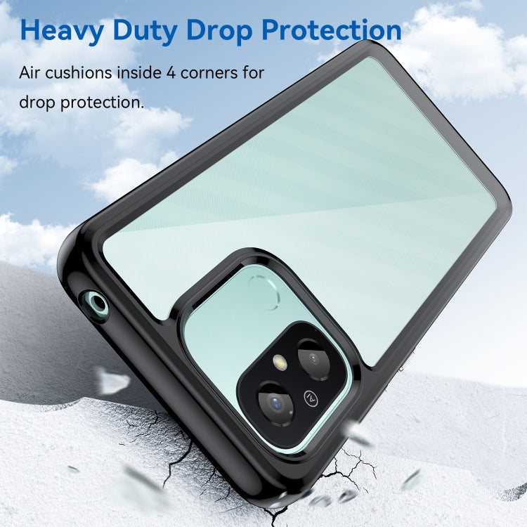 For Xiaomi Redmi 12C Colorful Series Acrylic + TPU Phone Case