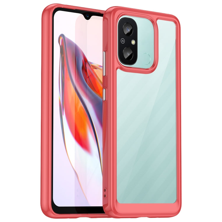 For Xiaomi Redmi 12C Colorful Series Acrylic + TPU Phone Case