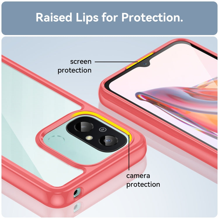 For Xiaomi Redmi 12C Colorful Series Acrylic + TPU Phone Case