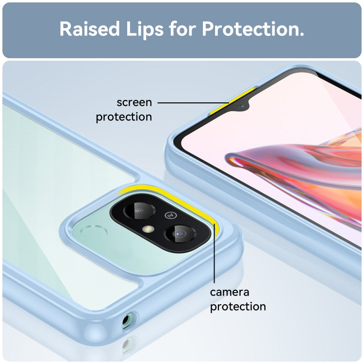 For Xiaomi Redmi 12C Colorful Series Acrylic + TPU Phone Case