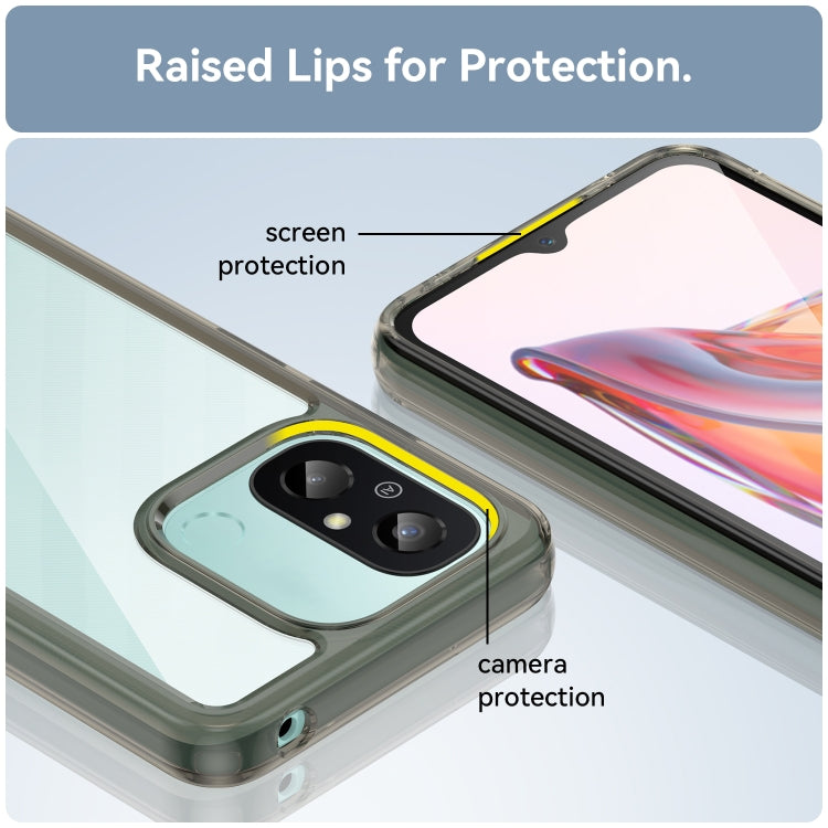 For Xiaomi Redmi 12C Colorful Series Acrylic + TPU Phone Case