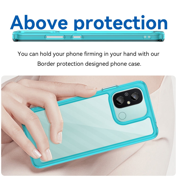 For Xiaomi Redmi 12C Colorful Series Acrylic + TPU Phone Case