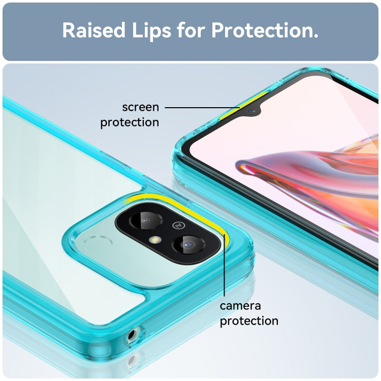 For Xiaomi Redmi 12C Colorful Series Acrylic + TPU Phone Case