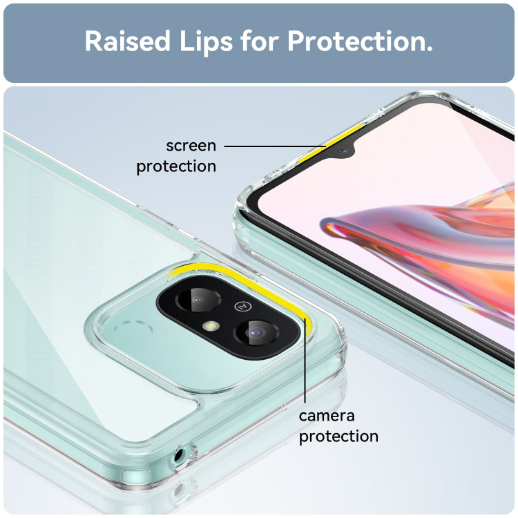 For Xiaomi Redmi 12C Colorful Series Acrylic + TPU Phone Case