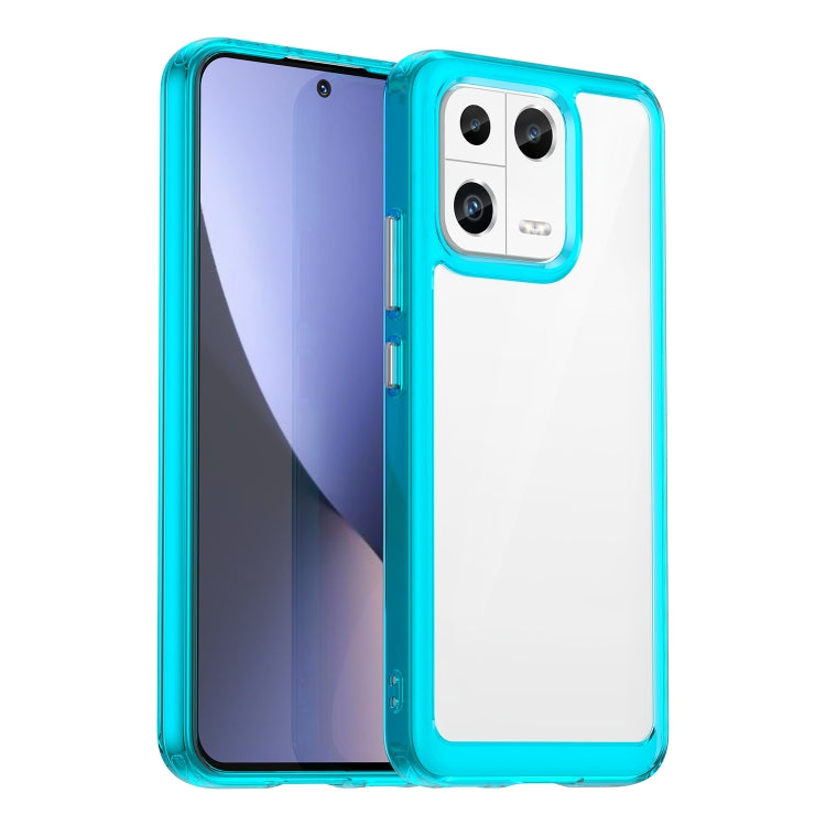 For Xiaomi 13 Colorful Series Acrylic + TPU Phone Case