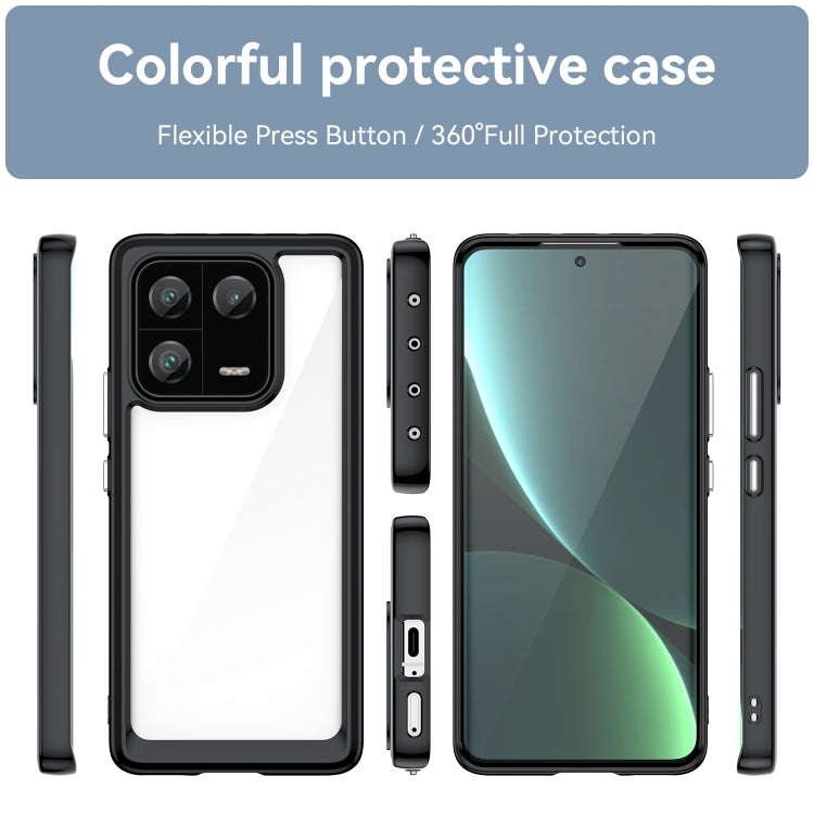 For Xiaomi 13 Pro Colorful Series Acrylic + TPU Phone Case