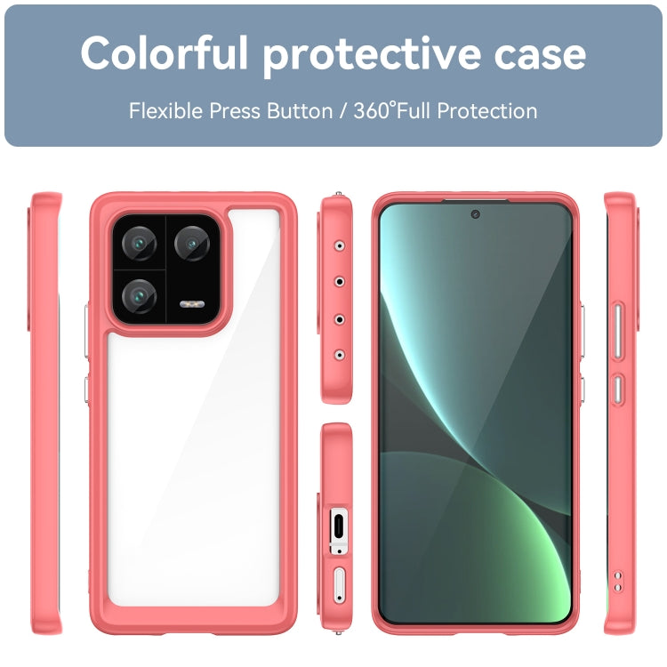 For Xiaomi 13 Pro Colorful Series Acrylic + TPU Phone Case