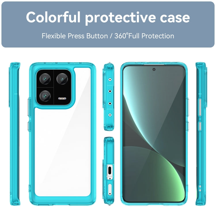 For Xiaomi 13 Pro Colorful Series Acrylic + TPU Phone Case