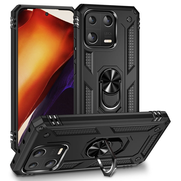 For Xiaomi 13 Shockproof TPU + PC Phone Case with Holder