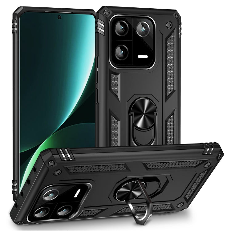 For Xiaomi 13 Pro Shockproof TPU + PC Phone Case with Holder