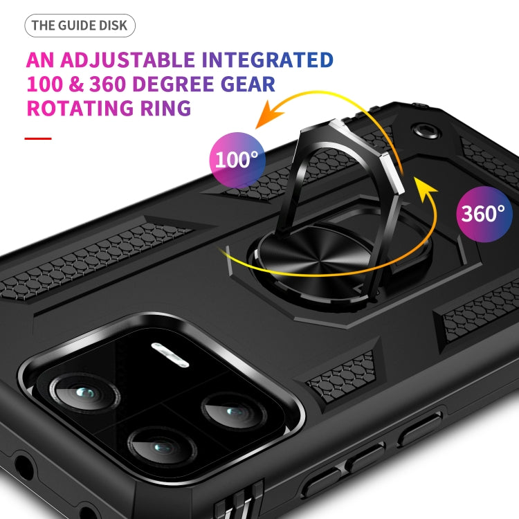 For Xiaomi 13 Pro Shockproof TPU + PC Phone Case with Holder