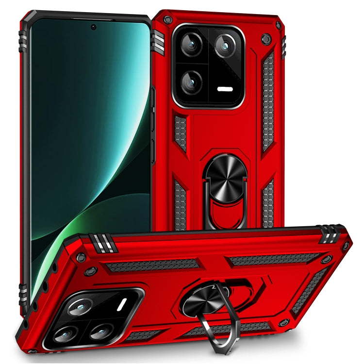 For Xiaomi 13 Pro Shockproof TPU + PC Phone Case with Holder
