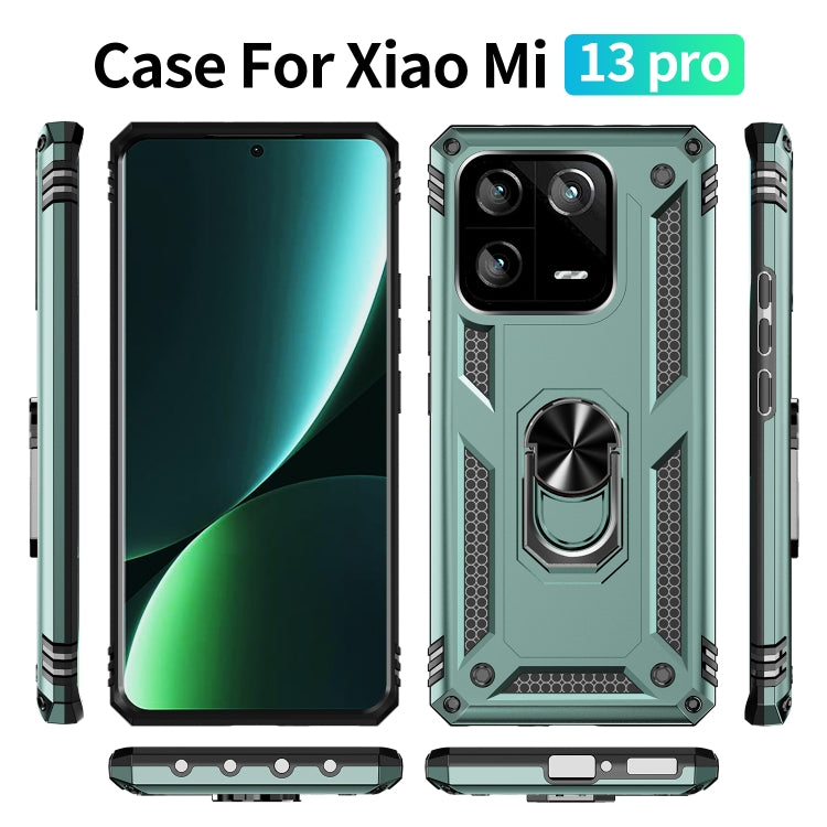 For Xiaomi 13 Pro Shockproof TPU + PC Phone Case with Holder