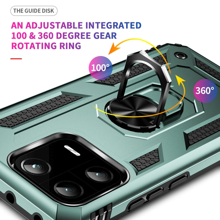 For Xiaomi 13 Pro Shockproof TPU + PC Phone Case with Holder