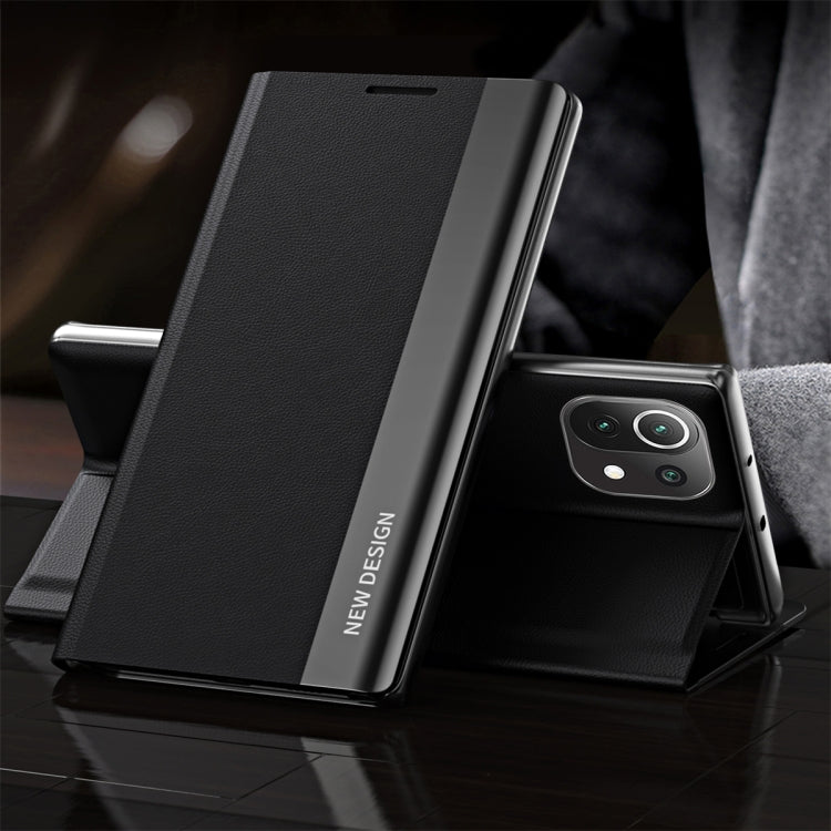 For Xiaomi 13 Pro Side Electroplated Adsorption Leather Phone Case