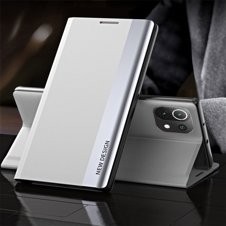 For Xiaomi 13 Pro Side Electroplated Adsorption Leather Phone Case
