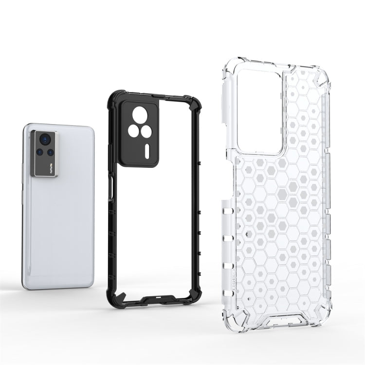 For Xiaomi Redmi K60e Shockproof Honeycomb PC + TPU Phone Case