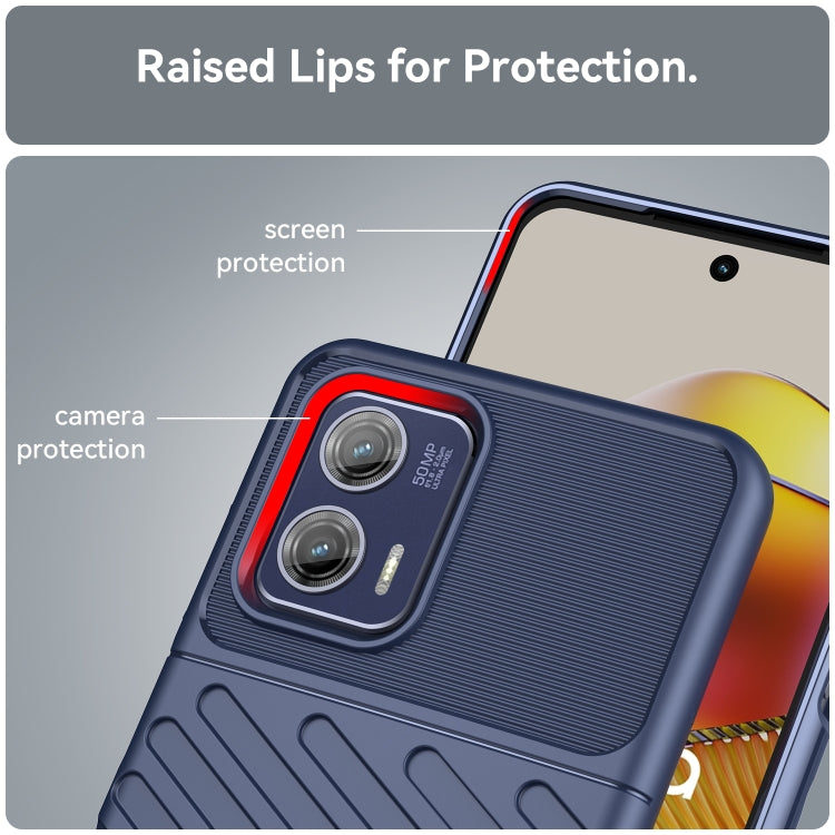 For Motorola Moto G73 Thunderbolt Shockproof TPU Protective Soft Phone Case