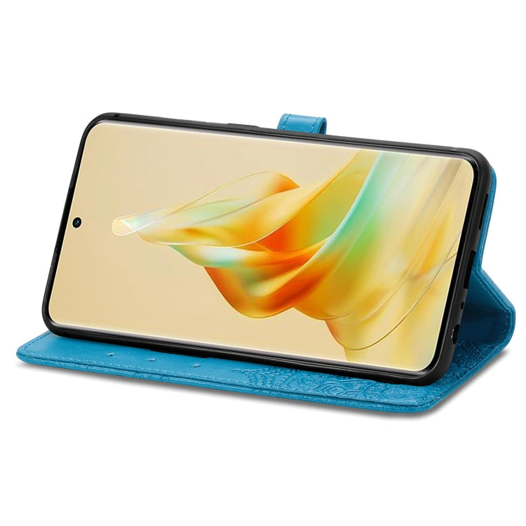 For OPPO Reno8 T 5G Mandala Flower Embossed Horizontal Flip Leather Phone Case