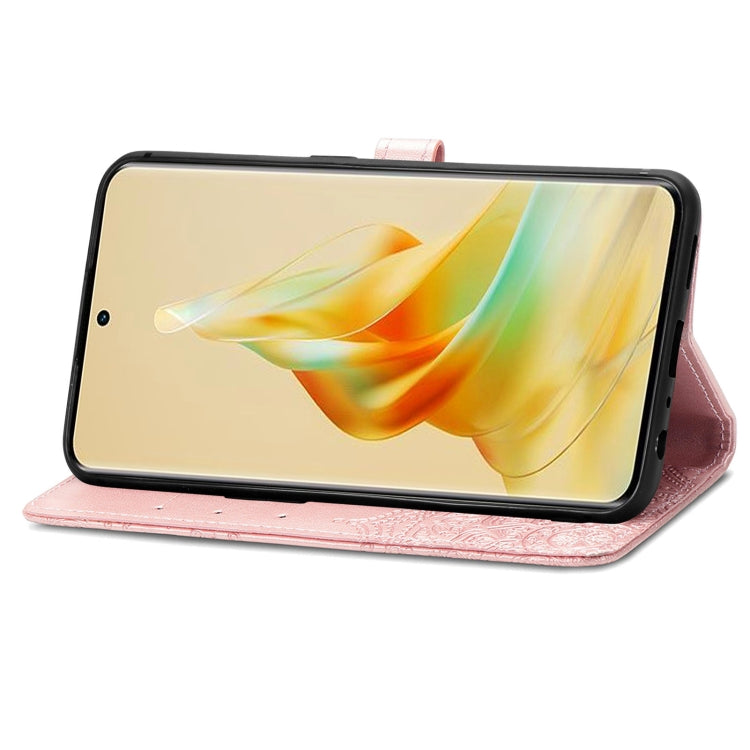 For OPPO Reno8 T 5G Mandala Flower Embossed Horizontal Flip Leather Phone Case