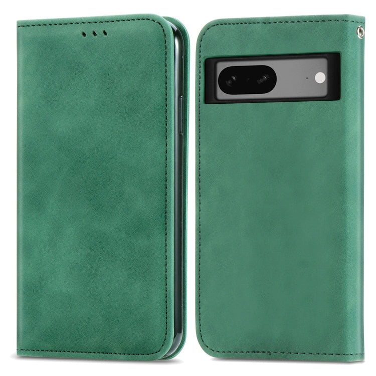 For Google Pixel 7A Retro Skin Feel Magnetic Flip Leather Phone Case
