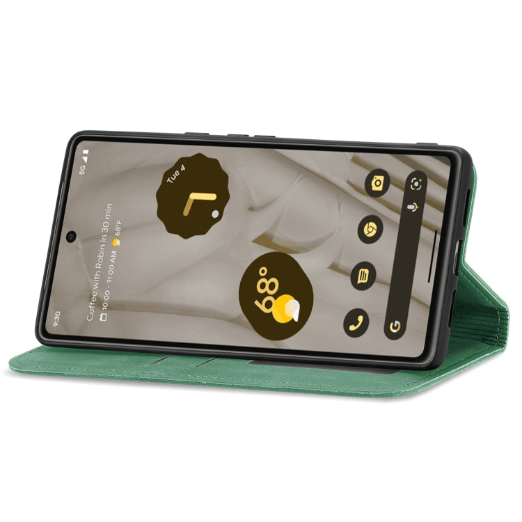 For Google Pixel 7A Retro Skin Feel Magnetic Flip Leather Phone Case