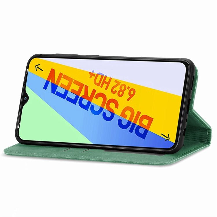 For Infinix Smart 6 Plus Retro Skin Feel Magnetic Flip Leather Phone Case