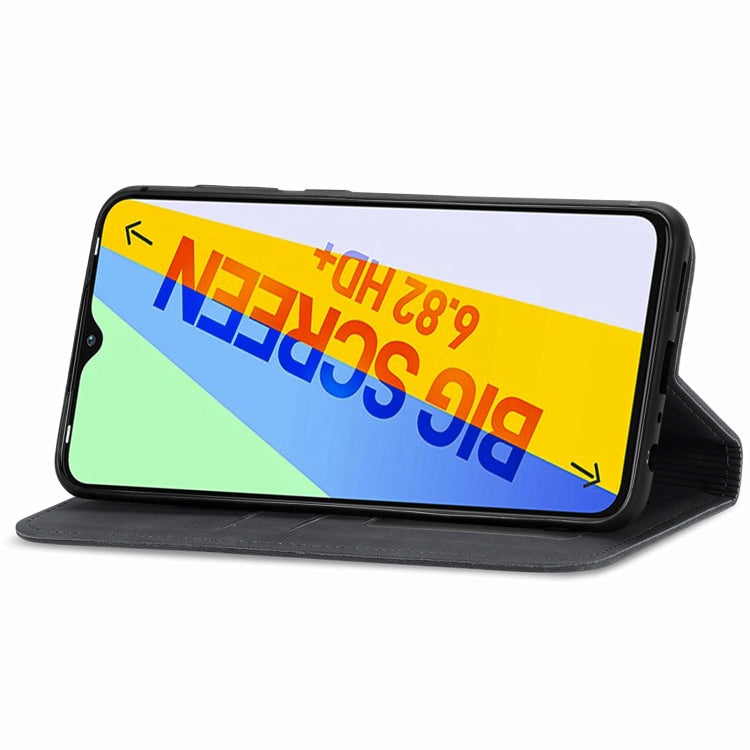 For Infinix Smart 6 Plus Retro Skin Feel Magnetic Flip Leather Phone Case