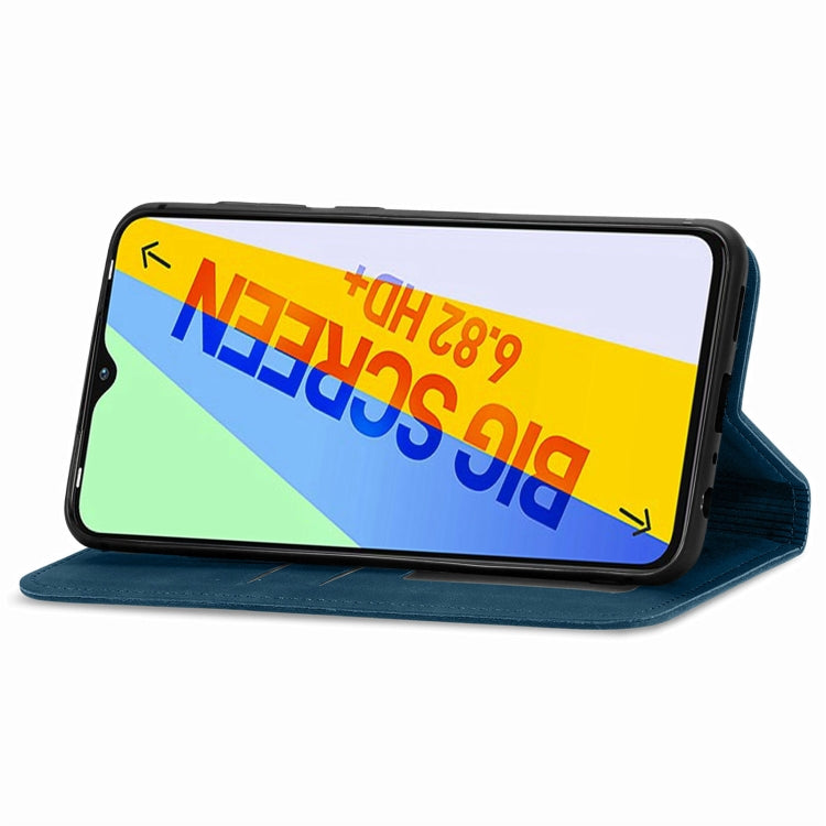 For Infinix Smart 6 Plus Retro Skin Feel Magnetic Flip Leather Phone Case