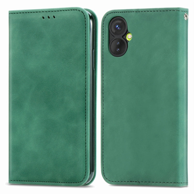 For Tecno Spark 9 Pro Retro Skin Feel Magnetic Flip Leather Phone Case