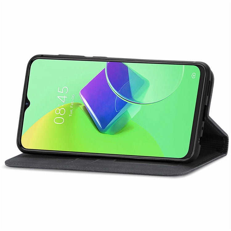 For Tecno Spark 9 Pro Retro Skin Feel Magnetic Flip Leather Phone Case