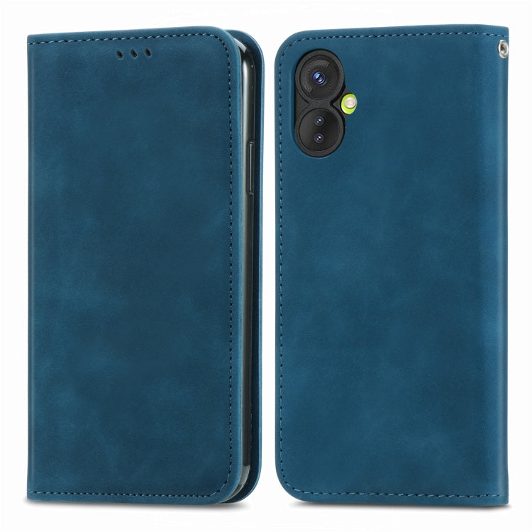 For Tecno Spark 9 Pro Retro Skin Feel Magnetic Flip Leather Phone Case