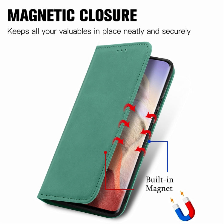 For Xiaomi Mi 11 Ultra Retro Skin Feel Magnetic Flip Leather Phone Case