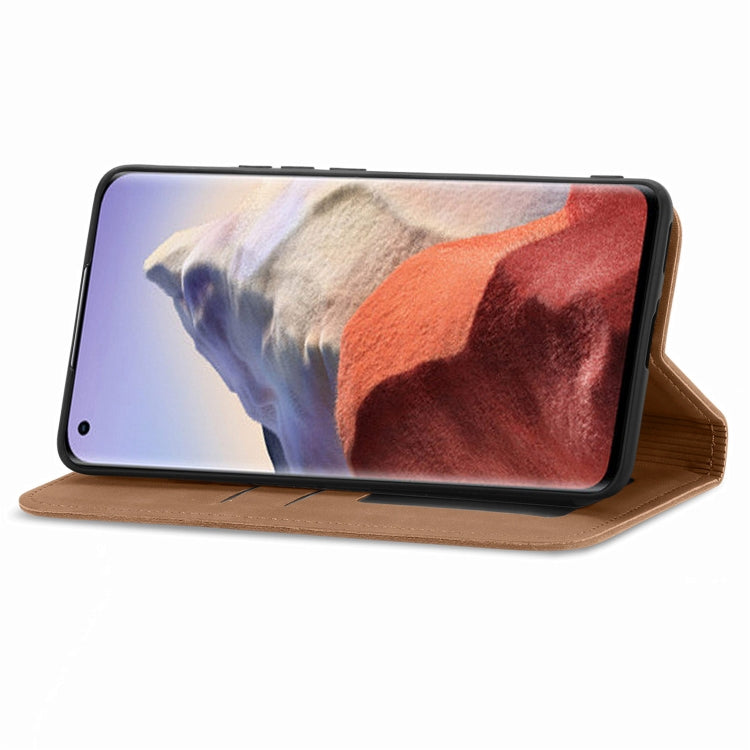 For Xiaomi Mi 11 Ultra Retro Skin Feel Magnetic Flip Leather Phone Case