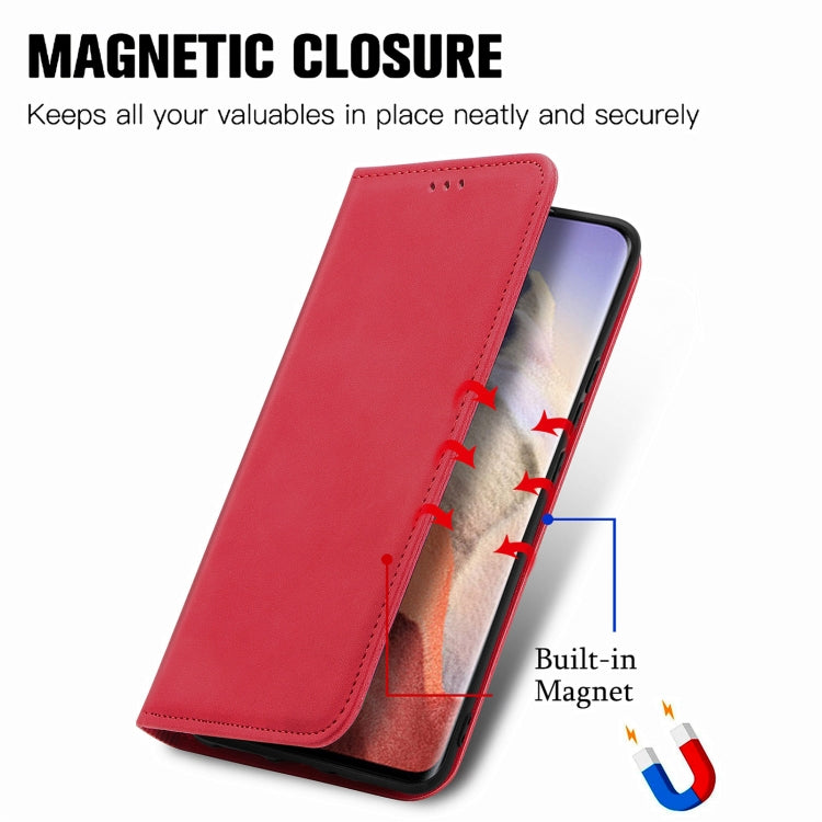 For Xiaomi Mi 11 Ultra Retro Skin Feel Magnetic Flip Leather Phone Case
