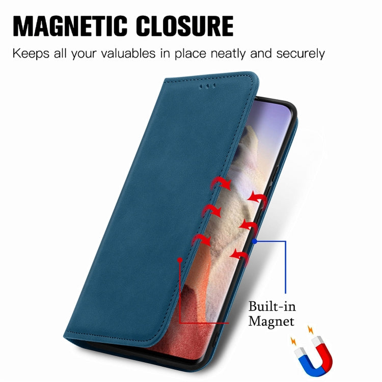 For Xiaomi Mi 11 Ultra Retro Skin Feel Magnetic Flip Leather Phone Case