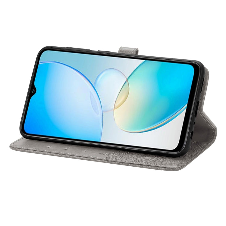 For Infinix Hot 12i Mandala Flower Embossed Leather Phone Case