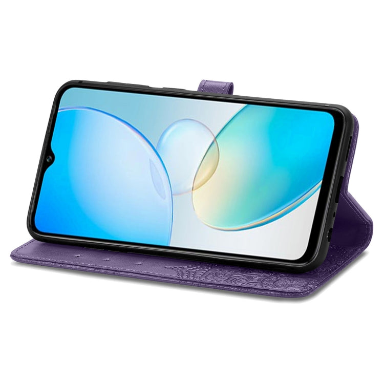 For Infinix Hot 12i Mandala Flower Embossed Leather Phone Case