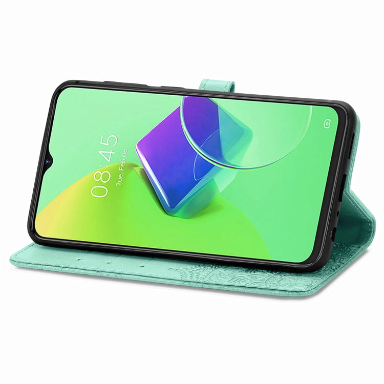 For Tecno Spark 9 Pro Mandala Flower Embossed Leather Phone Case