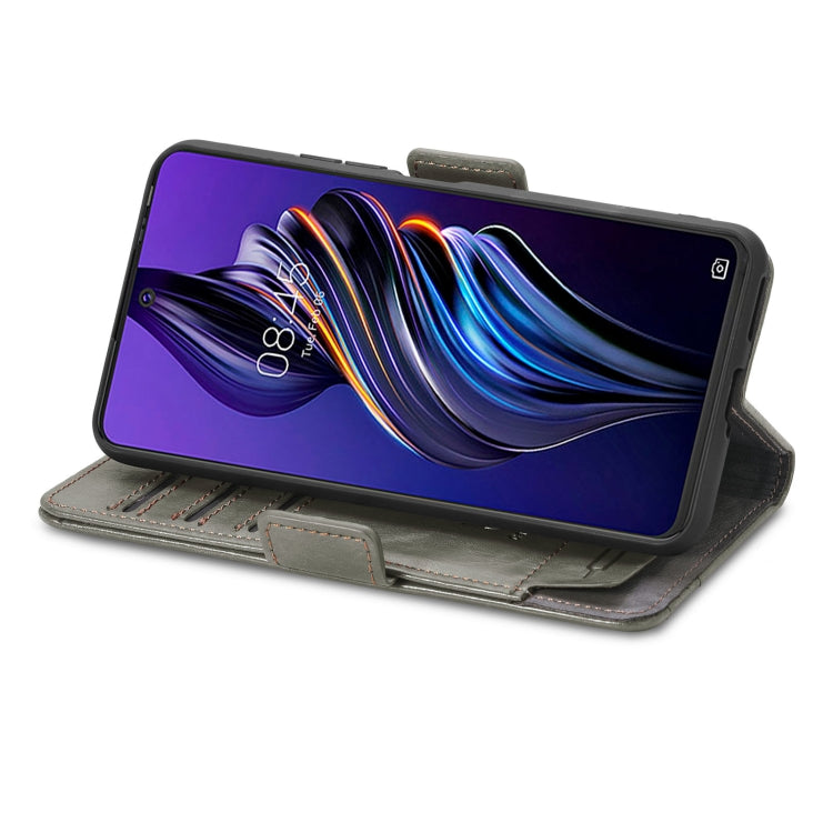 For Tecno Pova 3 CaseNeo Splicing Dual Magnetic Buckle Leather Phone Case