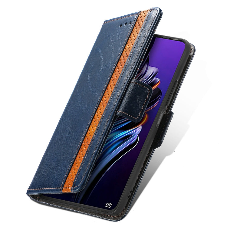 For Tecno Pova 3 CaseNeo Splicing Dual Magnetic Buckle Leather Phone Case