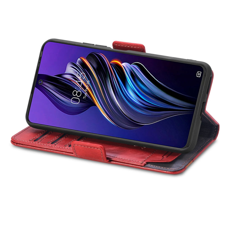 For Tecno Pova 3 CaseNeo Splicing Dual Magnetic Buckle Leather Phone Case