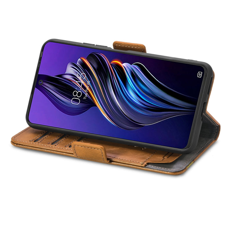 For Tecno Pova 3 CaseNeo Splicing Dual Magnetic Buckle Leather Phone Case