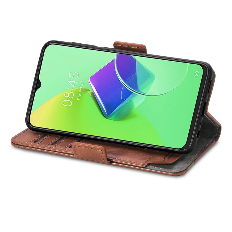 For Tecno Spark 9 Pro CaseNeo Splicing Dual Magnetic Buckle Leather Phone Case