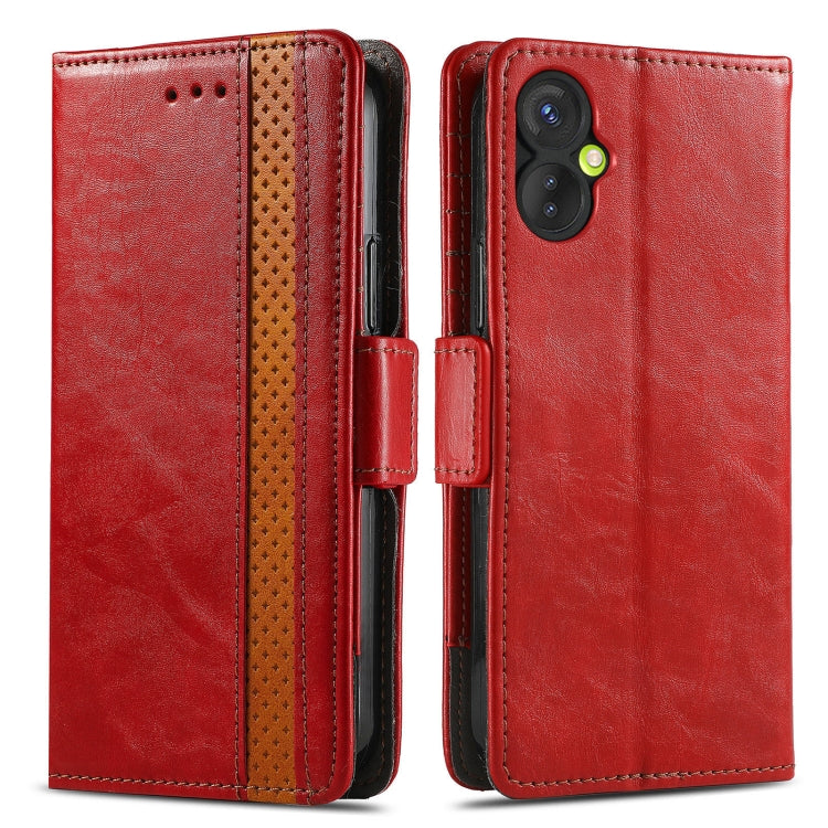 For Tecno Spark 9 Pro CaseNeo Splicing Dual Magnetic Buckle Leather Phone Case