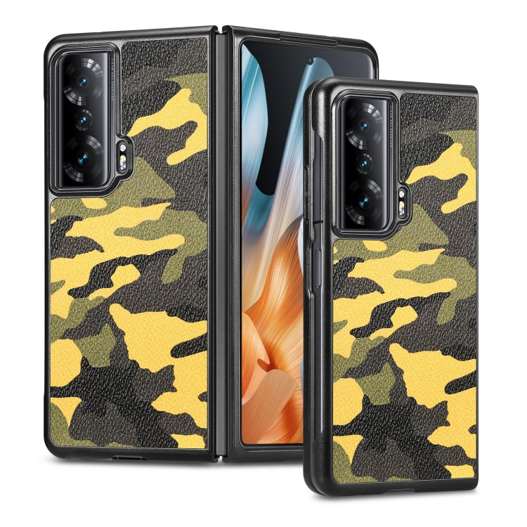 For Honor Magic VS Camouflage Leather Back Cover Phone Case