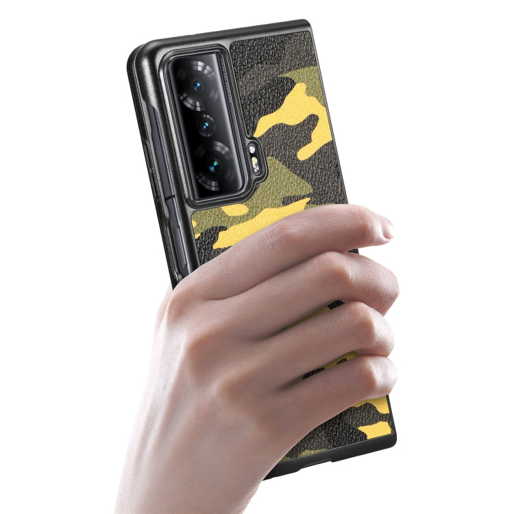 For Honor Magic VS Camouflage Leather Back Cover Phone Case