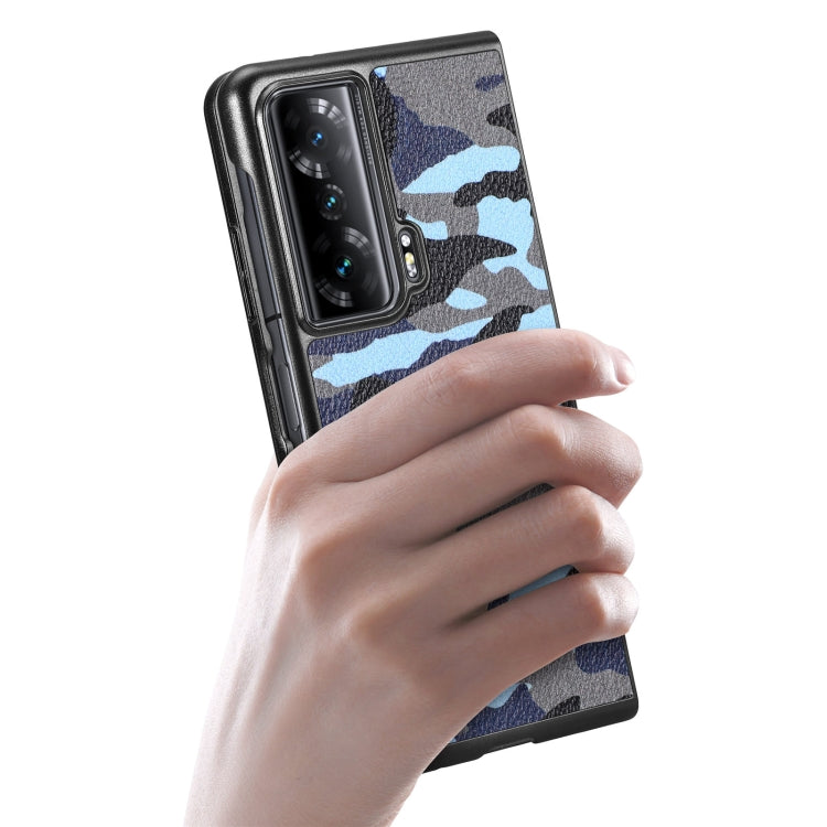 For Honor Magic VS Camouflage Leather Back Cover Phone Case